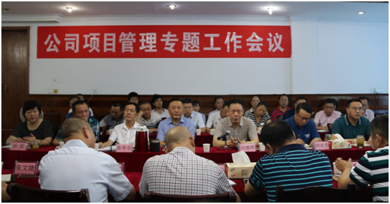公司召開(kāi)項(xiàng)目管理專(zhuān)題工作會(huì)議
